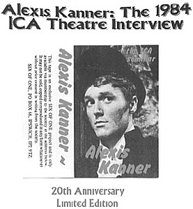 The 1984 ICA Theatre interview