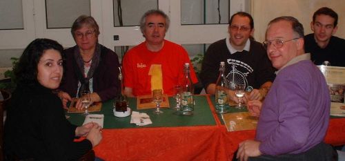 Quelques fidèles : Corinne, Michèle, Luis, Christian, Jean-Marc, Guillaume (photo de Franck Nis)